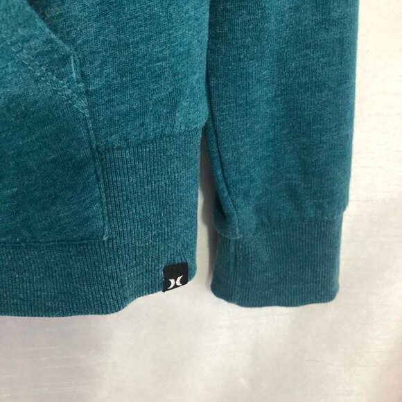 Hurley Crew Neck  Heathered Teal Adult Small - Picture 8 of 8